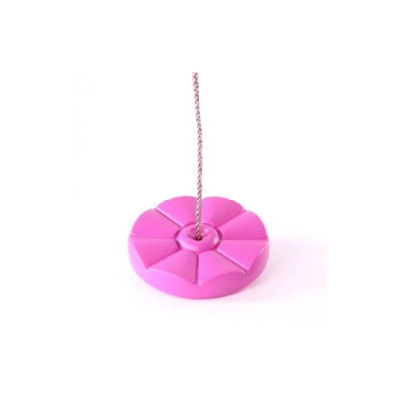 Image of Rebo Child's Button Swing Seat - Pink
