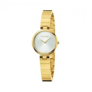 Image of Calvin Klein Ladies Authentic Gold Plated Watch - K8G23546