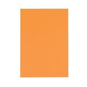 Image of 5 Star A4 Coloured Copier Paper Multifunctional Ream wrapped 80gsm Deep Orange Pack of 500 Sheets
