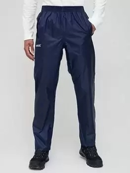 Image of Regatta Mens Pack It Overtrousers - Navy, Size L, Men