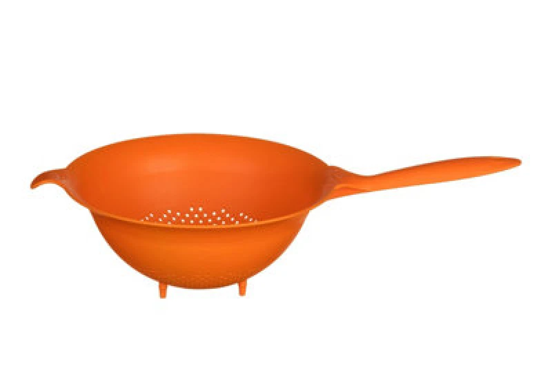 Image of Premier Housewares Colander Brights Orange Plastic Colander with Small Holes Orange