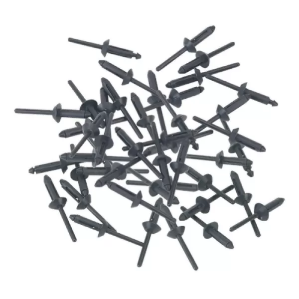 Image of Genuine SEALEY PR003 Plastic Rivet Ø5 x 15.8mm Pack of 50