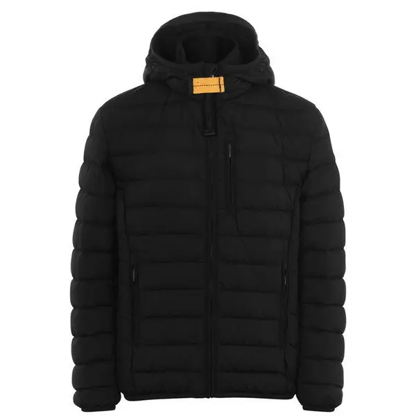 Image of PARAJUMPERS Junior Boys Last Minute Hooded Jacket - Black 7 - 8 Years