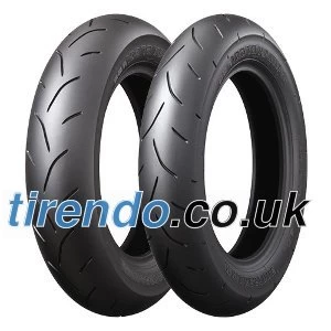 Image of Bridgestone BT601 FS YCX 100/90-12 TL 49J Compound YCX, Front wheel