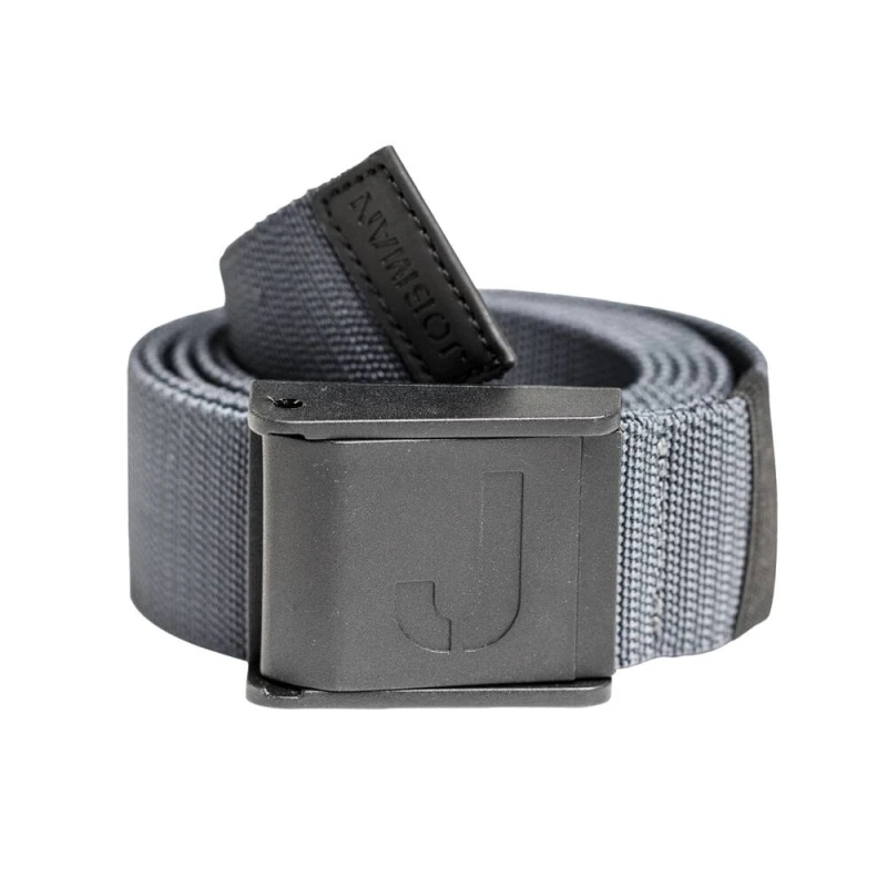 Image of Jobman Mens No Scratch Stretch Belt in Dark Grey Dark Grey Male One Size