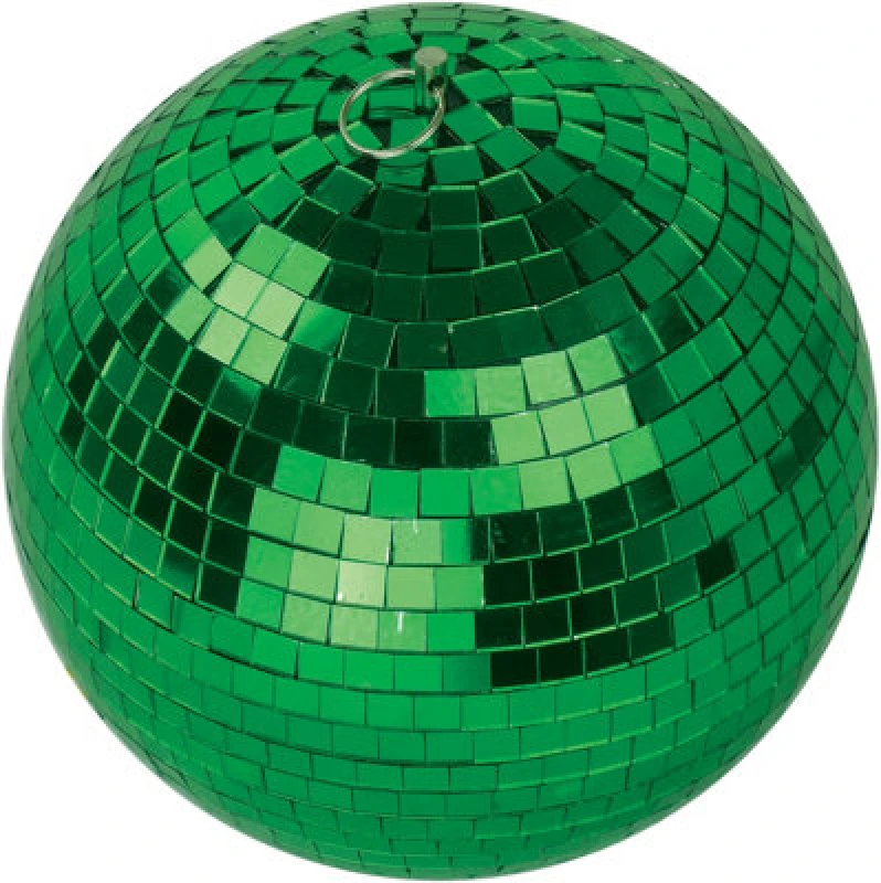 Image of Netagon Fxlab Party Event Festive Christmas Green Mirror Disco Ball 200mm