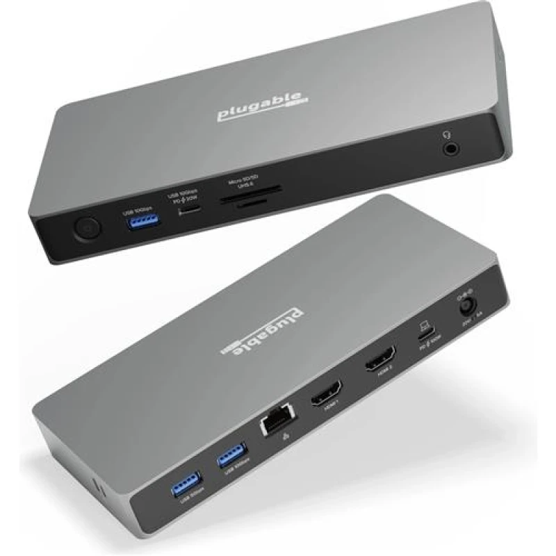 Image of Plugable USB4 Dual HDMI Docking Station