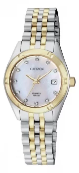 Image of Citizen Ladies Multicoloured Stainless Steel Bracelet Watch