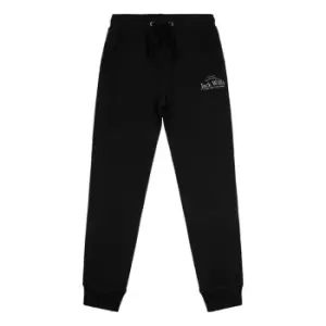 Image of Jack Wills Kids Girls Logo Script Joggers - Black