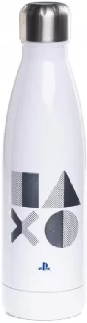Image of Playstation Icons Drinks Bottle Drinking Bottle white silver