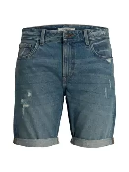 Image of PRODUKT Regular Fit Denim Shorts Men Blue