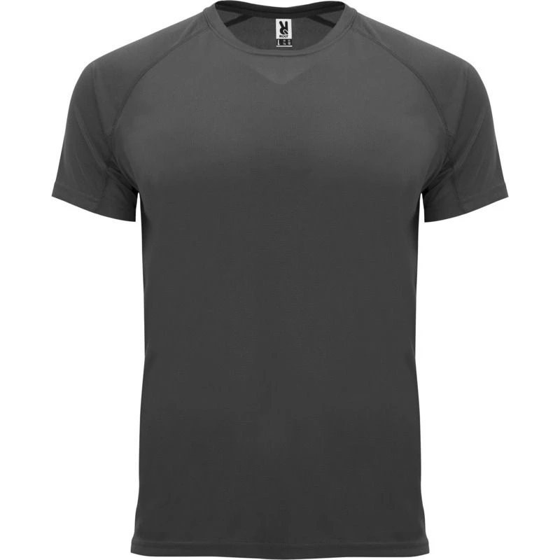 Image of ROLY Bahrain Sports T-Shirt in Jet Black Size: 4 Years Jet Black Unisex 4 Years