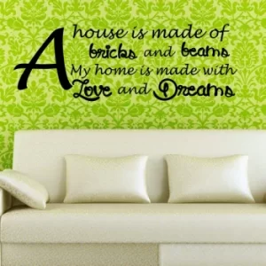 Image of S-185 Black Decorative Wall Sticker