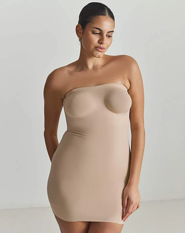 Image of Miraclesuit Shapewear Miraclesuit Showstopper Slip Warm Beige Warm Beige Female XL HW35404