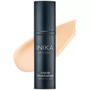 Image of INIKA Organic Liquid Foundation 30ml (Various Shades) - Cream