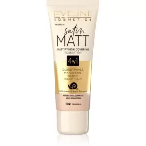 Image of Eveline Satin Matt Mattifying & Covering Foundation