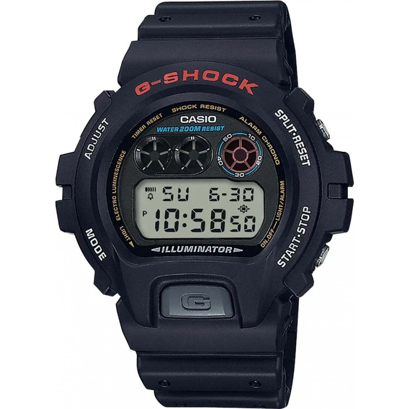 Image of Casio DW-6900U-1ER G-Shock 50mm Quartz Watch Black