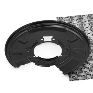 Image of RIDEX Brake Disc Back Plate BMW 1330S0005 34211166107