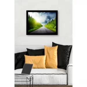 Image of SC1247 Multicolor Decorative Framed MDF Painting