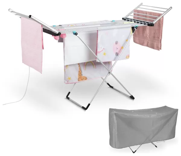 Image of Minky Sure Dri XL Winged 15m Heated Clothes Airer with Cover
