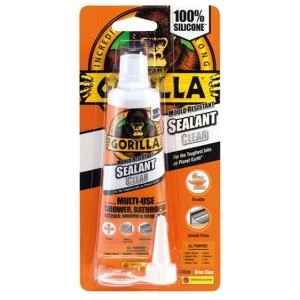 Image of Gorilla Sealant Clear Tube - 80ml