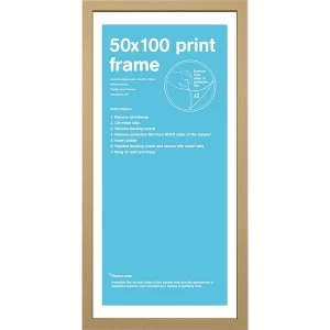 Image of Oak Rectangle Frame PDQ (50 x 100cm)
