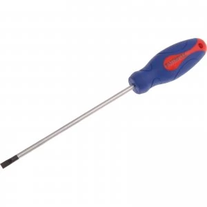 Image of Faithfull Soft Grip Parallel Slotted Tip Screwdriver 5.5mm 150mm