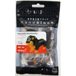 Image of Nanoblock Mini Collection - Miniature Dachshund Building Set