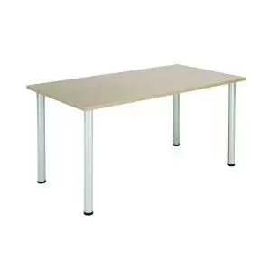 Image of Jemini Rectangular Meeting Table 1800x800x730mm Grey Oak KF840197
