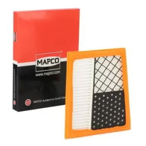 Image of MAPCO Air filter MERCEDES-BENZ 60796 6420940204,6420940304,6420940404 Engine air filter,Engine filter