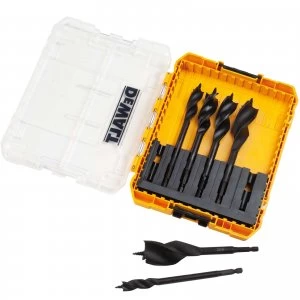 Image of DEWALT 6 Piece 3 Flute Spade Bit Set