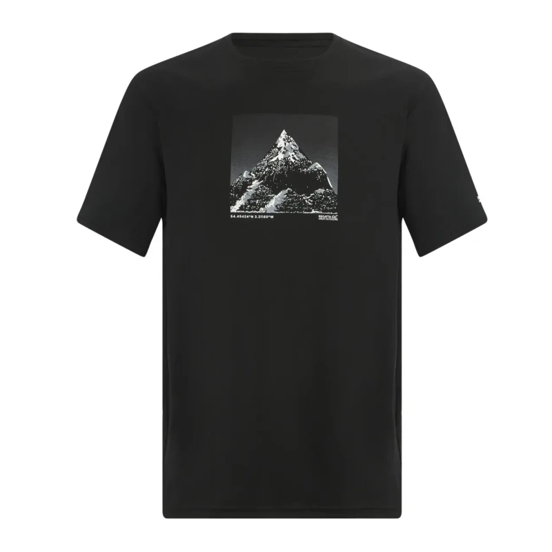 Image of T-Shirt Regatta Fingal Noir Male S