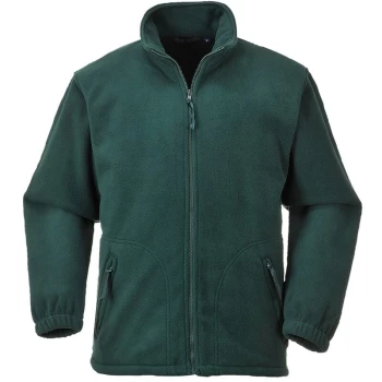 Image of Portwest - F400BGRS - sz S Argyll Heavy Fleece - Bottle Green