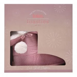 Image of Totes Cord Bootie - Pink