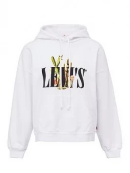 Image of Levis Plus Graphic 2020 Hoodie - White