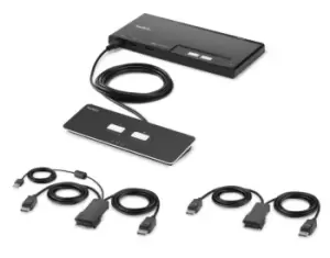 Image of Belkin F1DN202MOD-PP-4 KVM switch Black