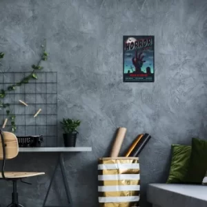 Image of Cinema 9 Multicolor Decorative Metal Wall Accessory