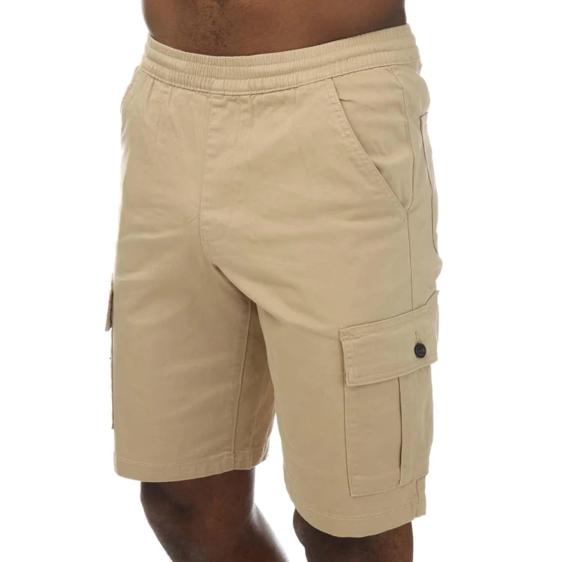 Image of Farah Crane Cargo Short - Beige Beige S