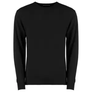 Image of Kustom Kit Mens Arundel Sweatshirt (S) (Black)