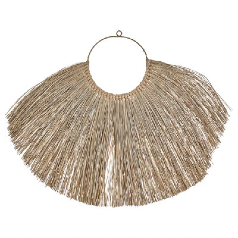 Image of Beliani Wall Decor Hatinh Seagrass 70 Cm Natural