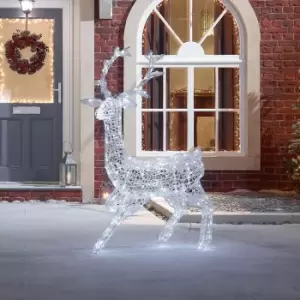 Image of The Winter Workshop - Eyal The 140Cm Spun Acrylic Christmas Reindeer