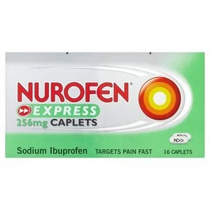 Image of Nurofen Express Ibuprofen 256mg Caplets 16s