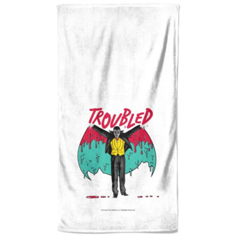 Image of Zavvi Universal Monsters Dracula Beach Towel