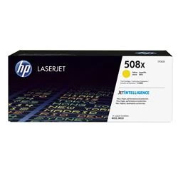 Image of HP 508X Yellow Laser Toner Ink Cartridge