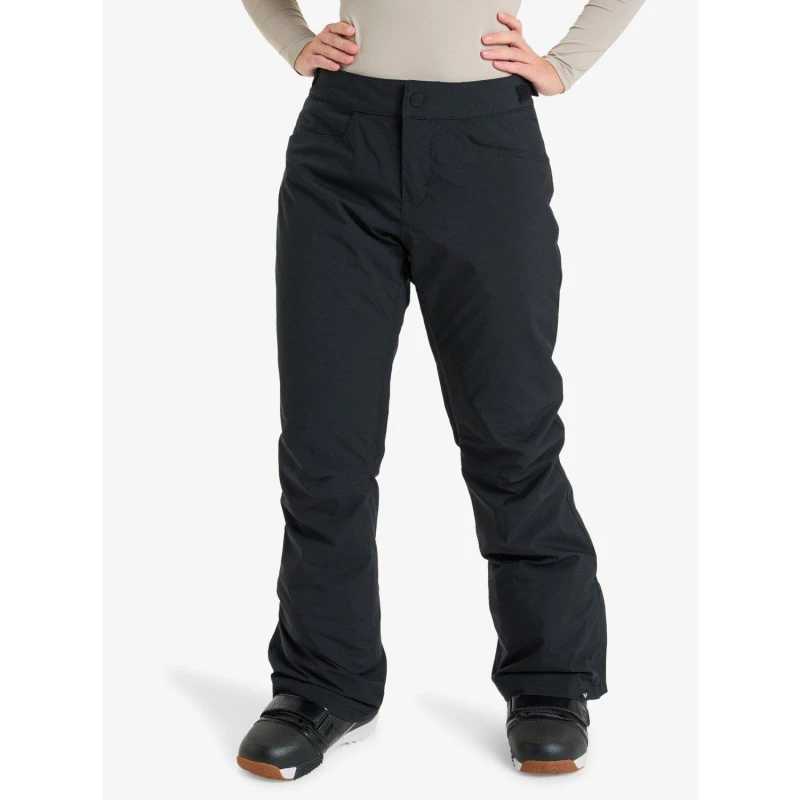 Image of Roxy Womens Backyard Snow Ski Trousers Black female 8 (XS)