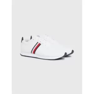 Image of Tommy Hilfiger Core Lo Runner Pu Lth - White