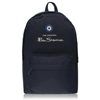 Image of Ben Sherman Classic Logo Backpack - Blue