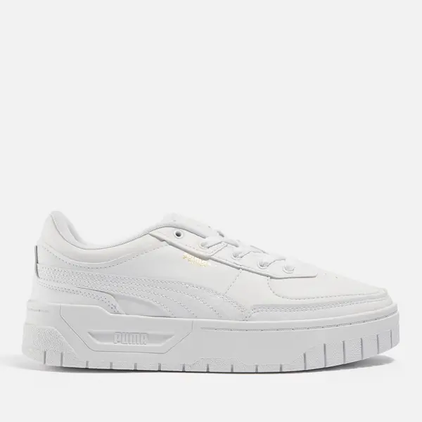 Image of Puma Cali Dream Leather Trainers - UK 3 White Trainers female 392730-01 3