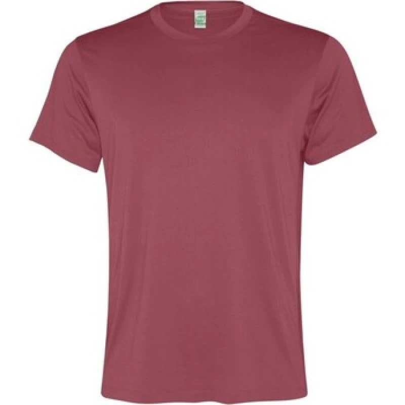 Image of ROLY ROLY Men Slam Short-Sleeved Sports T-Shirt in Maroon Size: X-Large Maroon XL Male 5063574003254