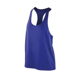 Image of Spiro Womens/Ladies Impact Softex Tank Top (L) (Sapphire)